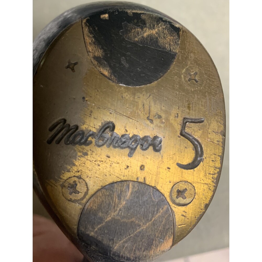 Macgregor Tourney Persimmon 5 Wood Vintage